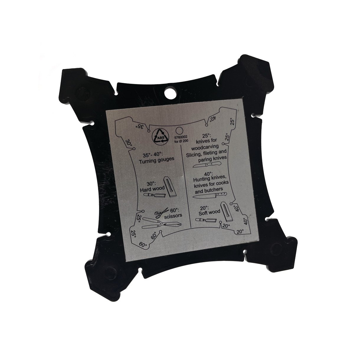 Winkellehre für Schleifstein Holzkraft