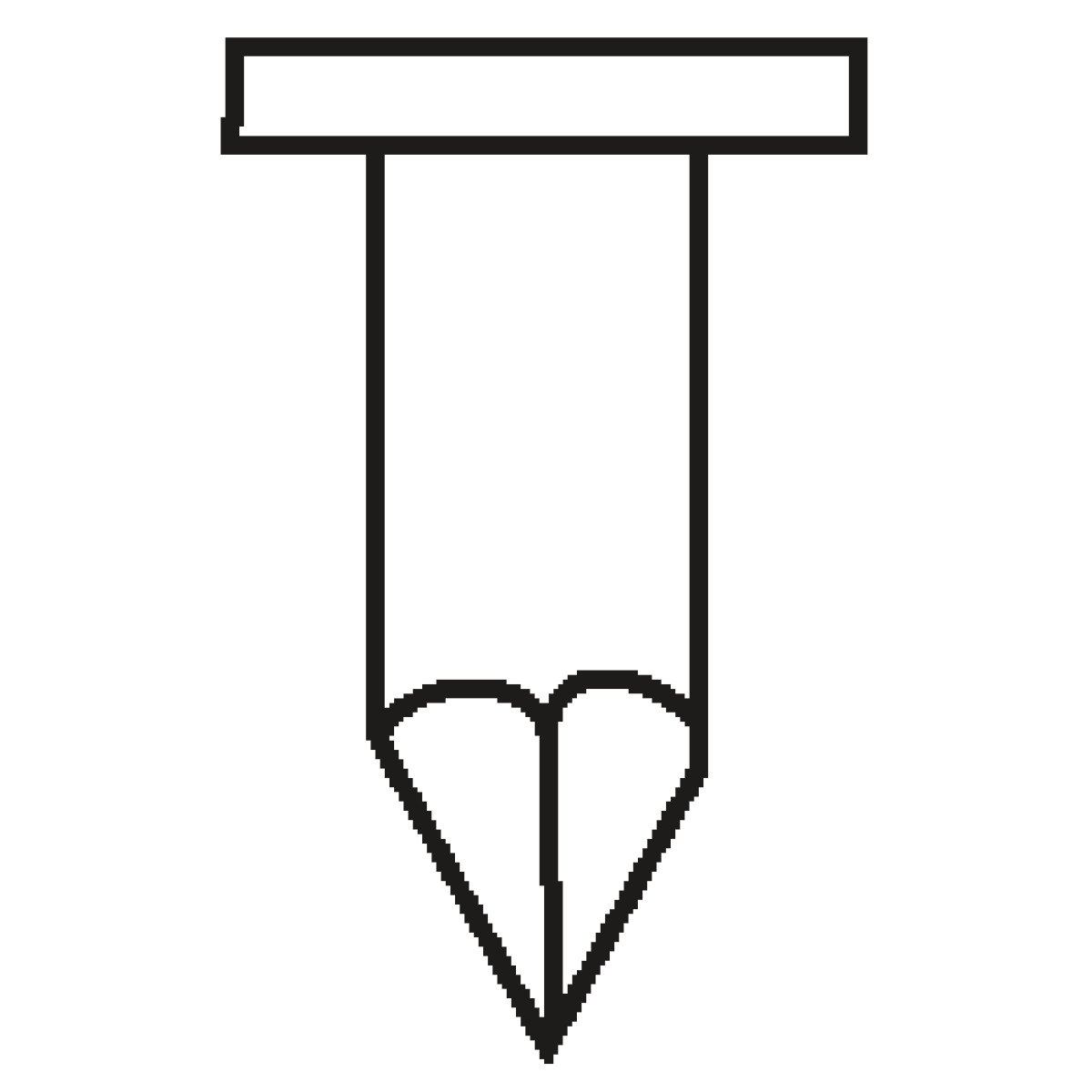 Coilnägel drahtgebunden Aircraft 3,05 x 22 mm