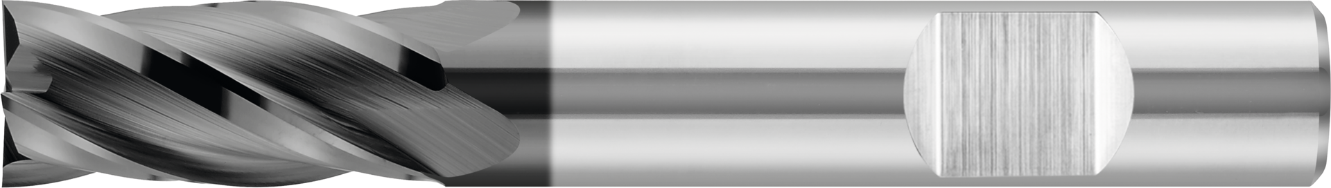 Eyltool Premium Schaftfräser VHM EYL+ Doppelbeschichtung Z4 Typ N lang DIN 6527-L DIN 6535-HB, Ø 14 mm