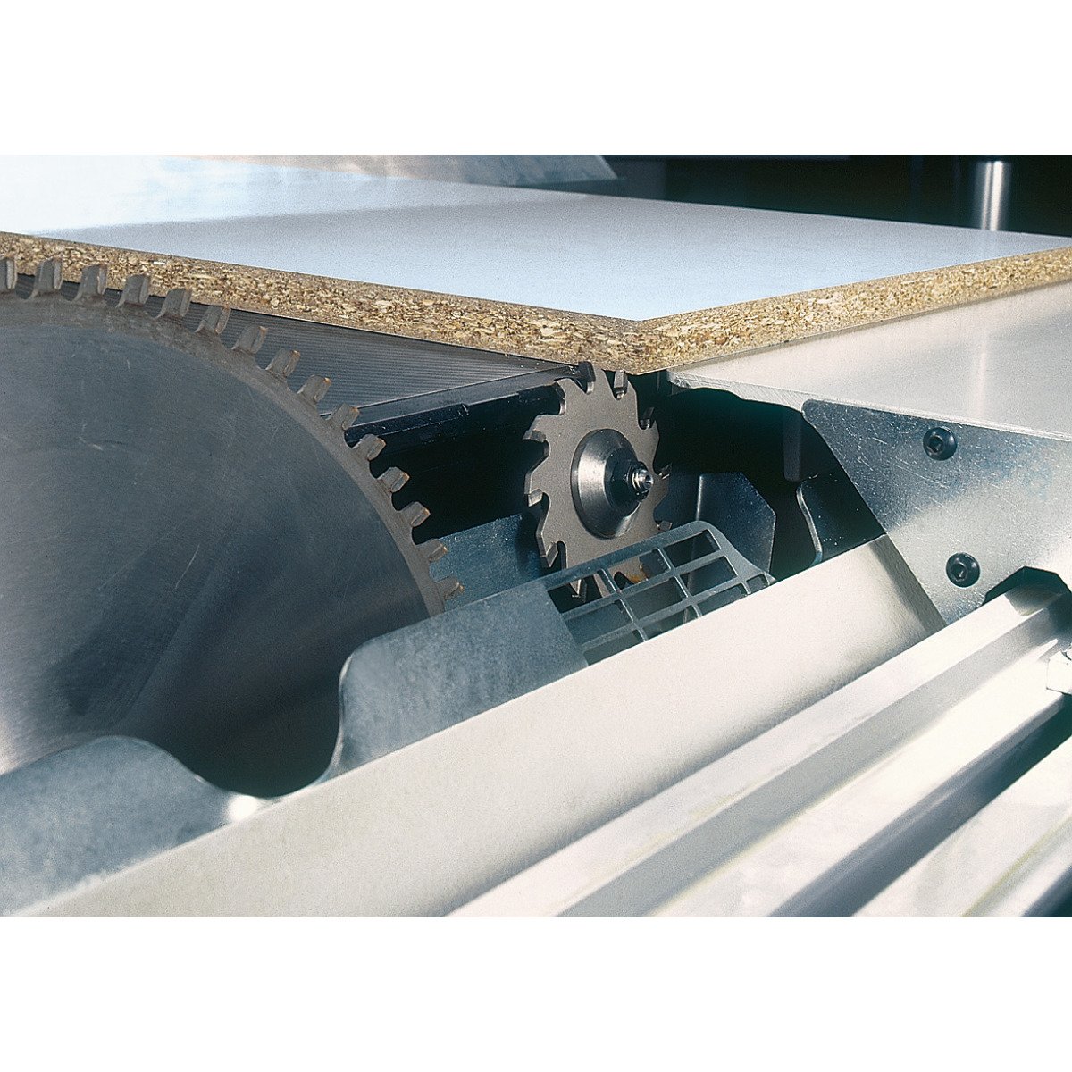 Vorritzeinrichtung mit separatem Motor, Sägeblatt 100 mm Holzkraft