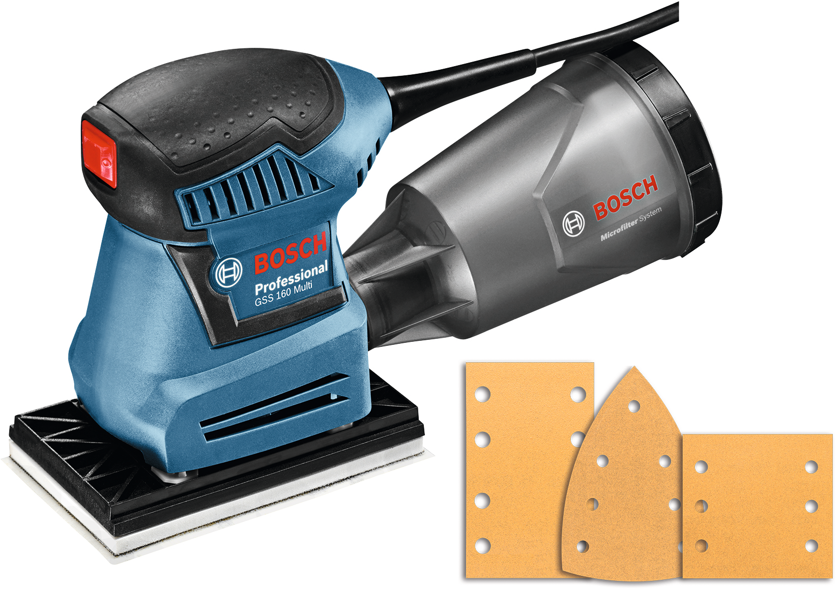 Schwingschleifer GSS 160 Multi 180W in L-Boxx