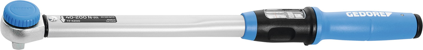 Drehmomentschlüssel Torcofix® K inkl. Werkszertifikat 1/2" L495mm 40-200Nm