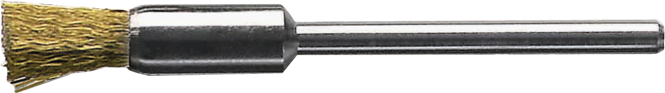 Pinselbürste Schaft 3,18mm Messingdraht gewellt 0,1mm D5mm Pinselbürste Schaft 3,18mm Messingdraht gewellt 0,1mm D5mm