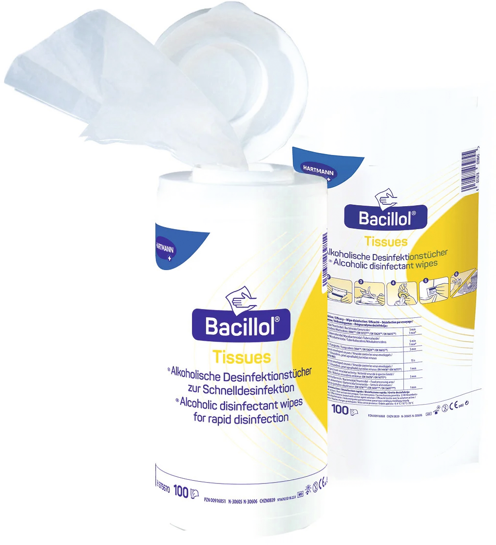 Flächendesinfektionstücher Bacillol® Tissues