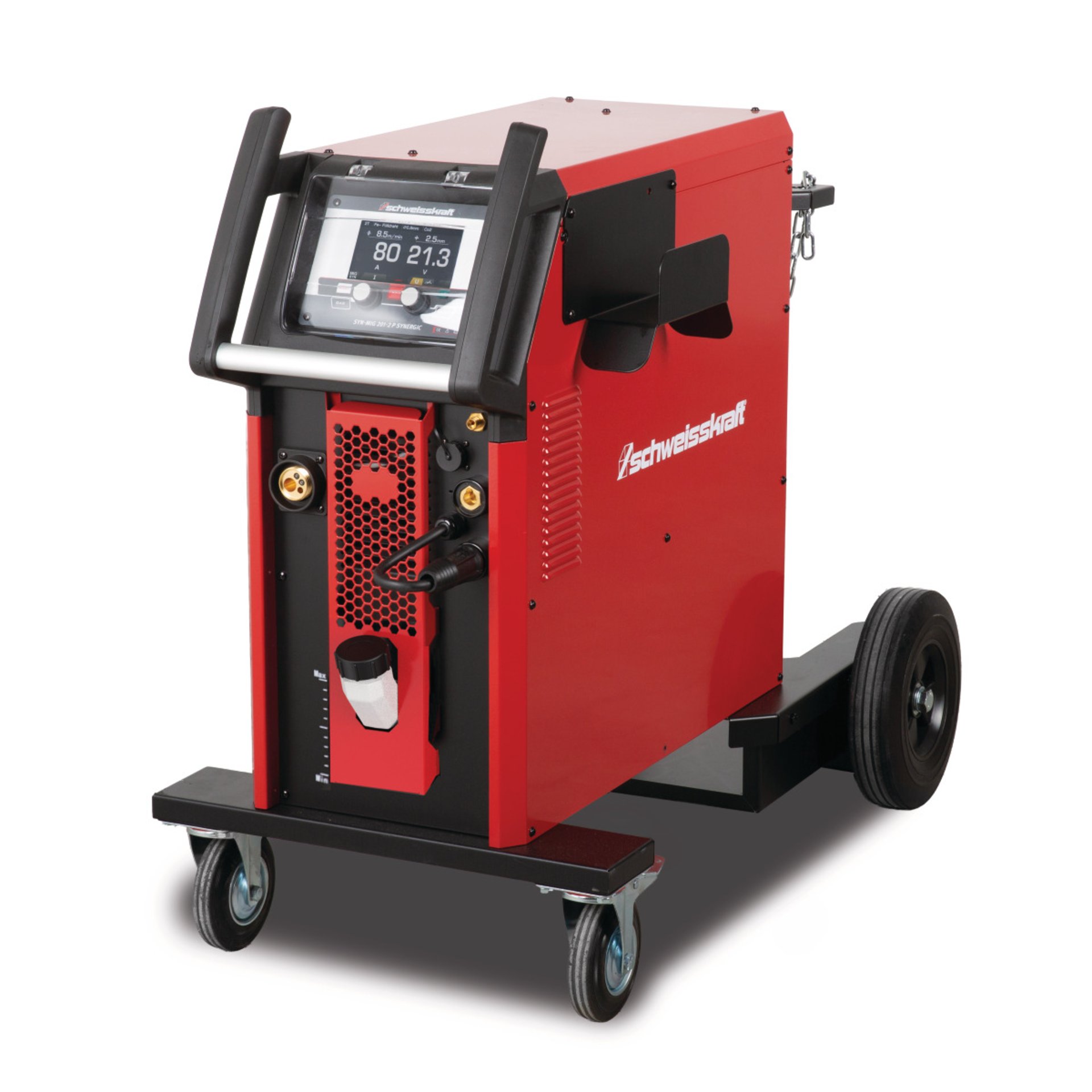 MIG/MAG Inverter-Schweißgerät Schweisskraft SYN-MIG 201-2 P Synergic