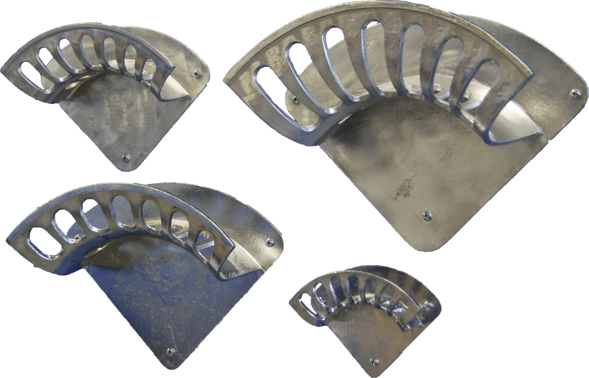 Schlauchhalter Aluminium 190x70mm Gr.1