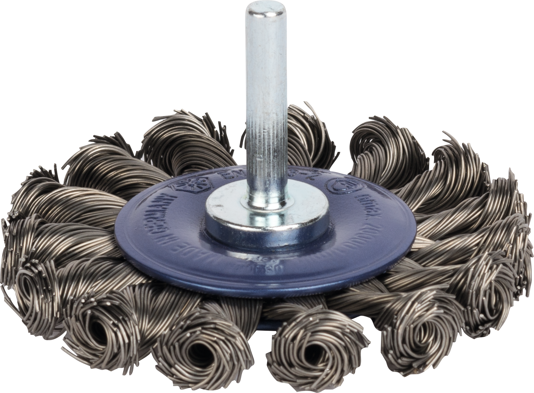Rundbürste Schaft 6mm D75mm gezopft Draht-D0,35mm Rundbürste Schaft 6mm D75mm gezopft Draht-D0,35mm
