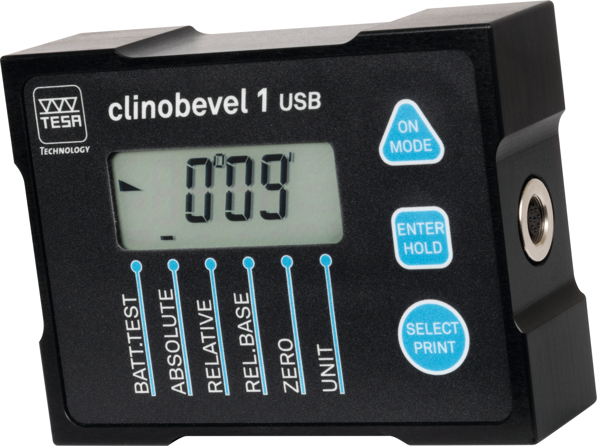 Neigungsmesser Digital Clinobevel 1 USB Set L100mm MB+/-45