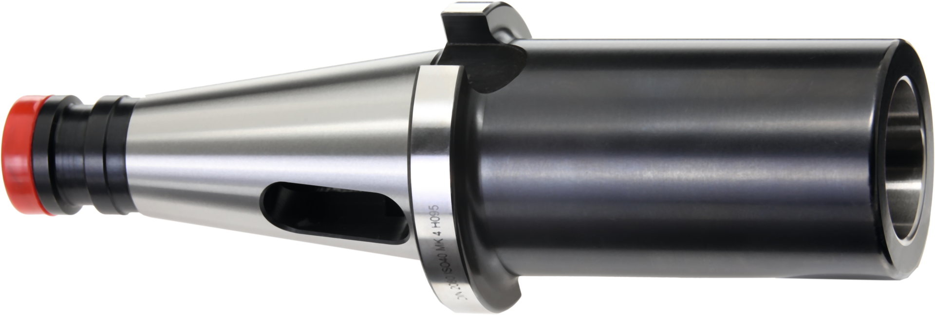 Zwischenhülse DIN2080 MK1 mit Austreiblappen SK40 D25mm L50mm