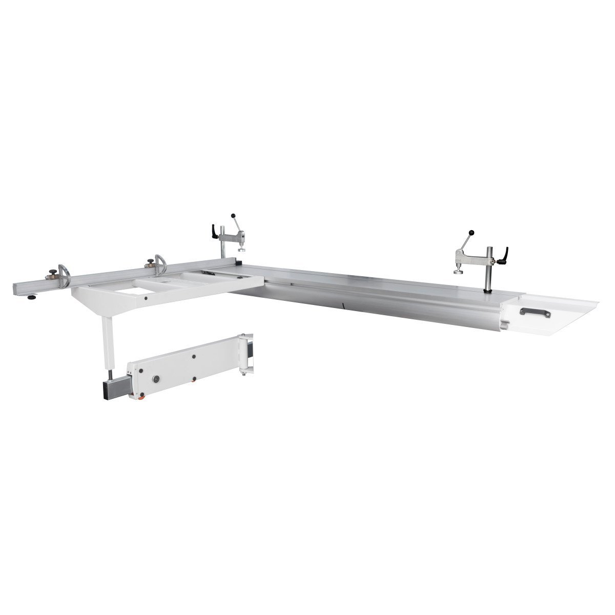 Schiebeschlitten 2250 mm und Besäumrahmen Holzkraft