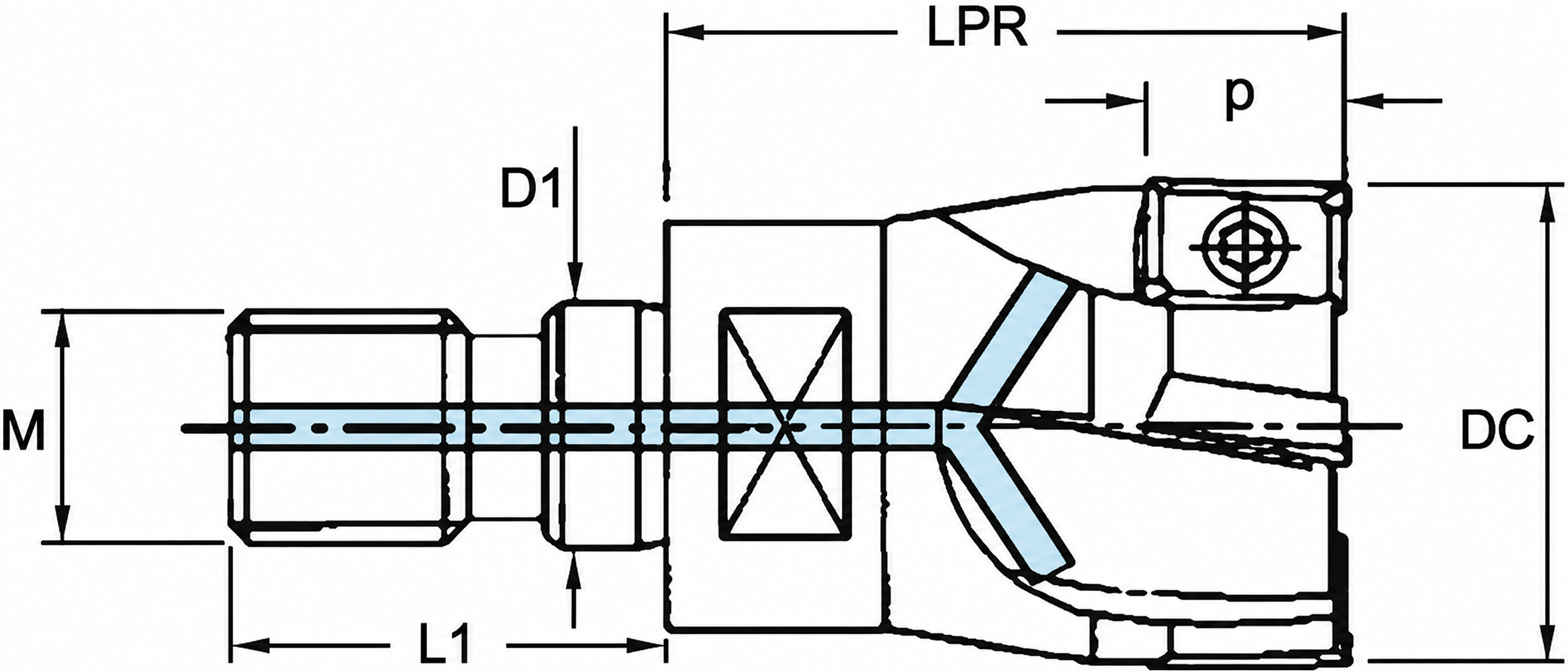 Eyltool Premium Einschraub-Eckfräser "Königsspaner" Z3 IK für WSP LN.X 1006 Ø 20 mm