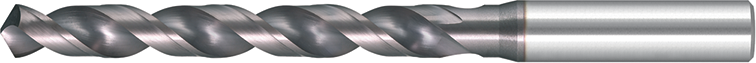 Spiralbohrer HSSE TiAlN mit verstärktem Schaft Typ N 130° WN D2mm
