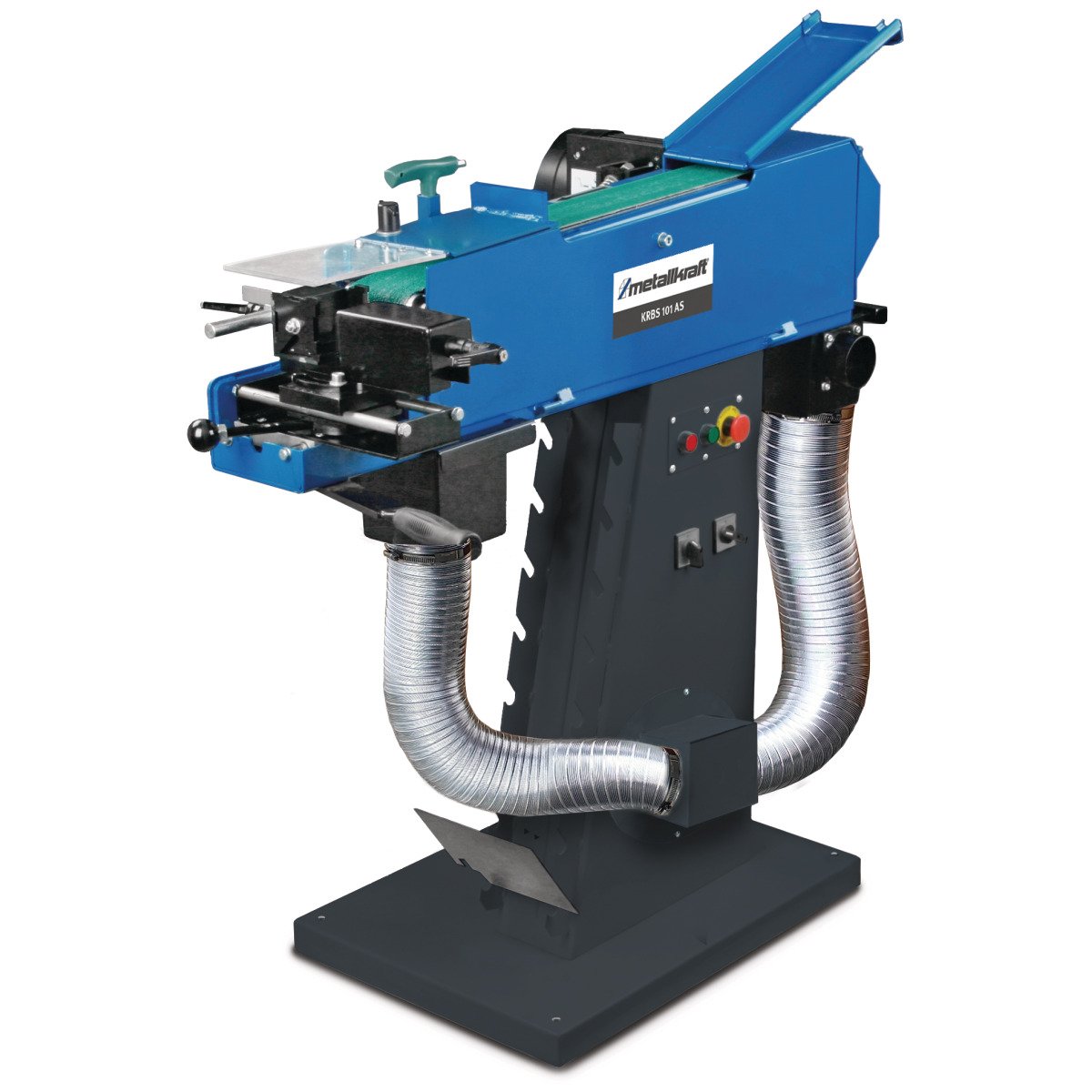 Kombinierte Rohr-, Profil- und Bandschleifmaschine Metallkraft KRBS 101 AS
