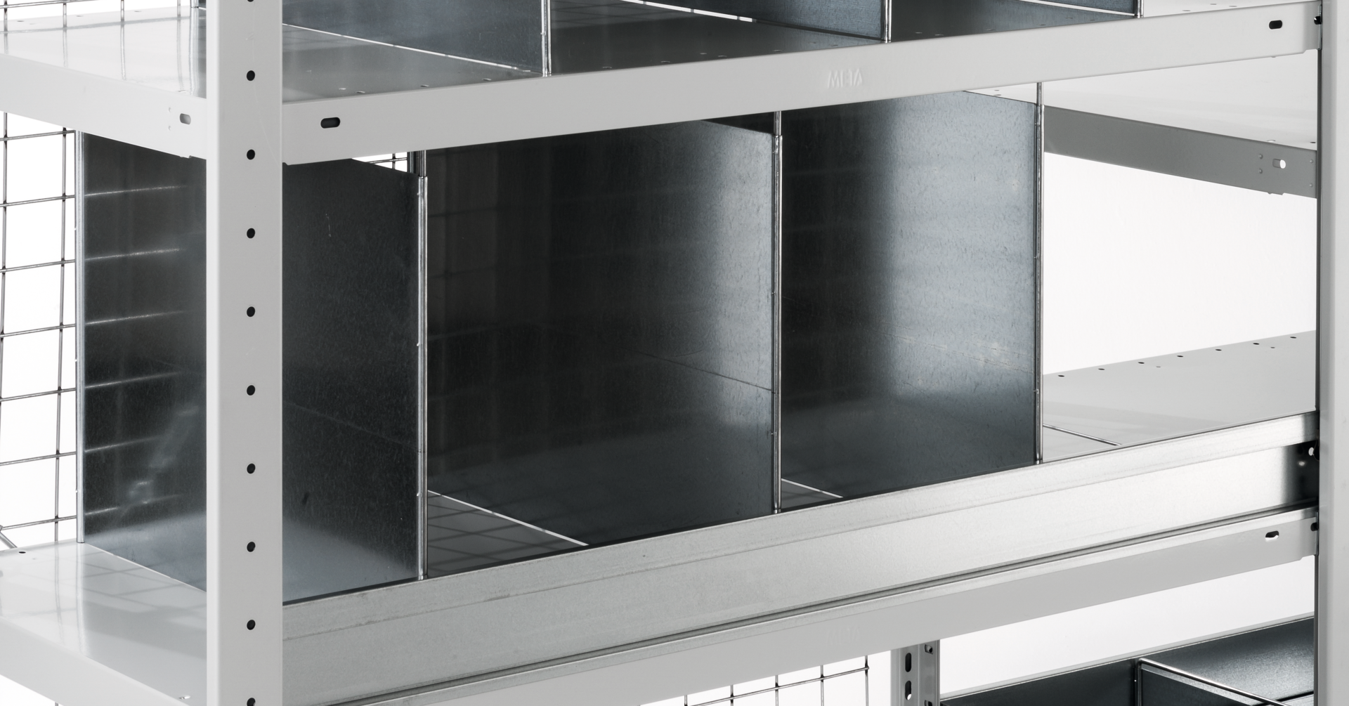 Fachteiler durchgehend verzinkt T500 x H300mm
