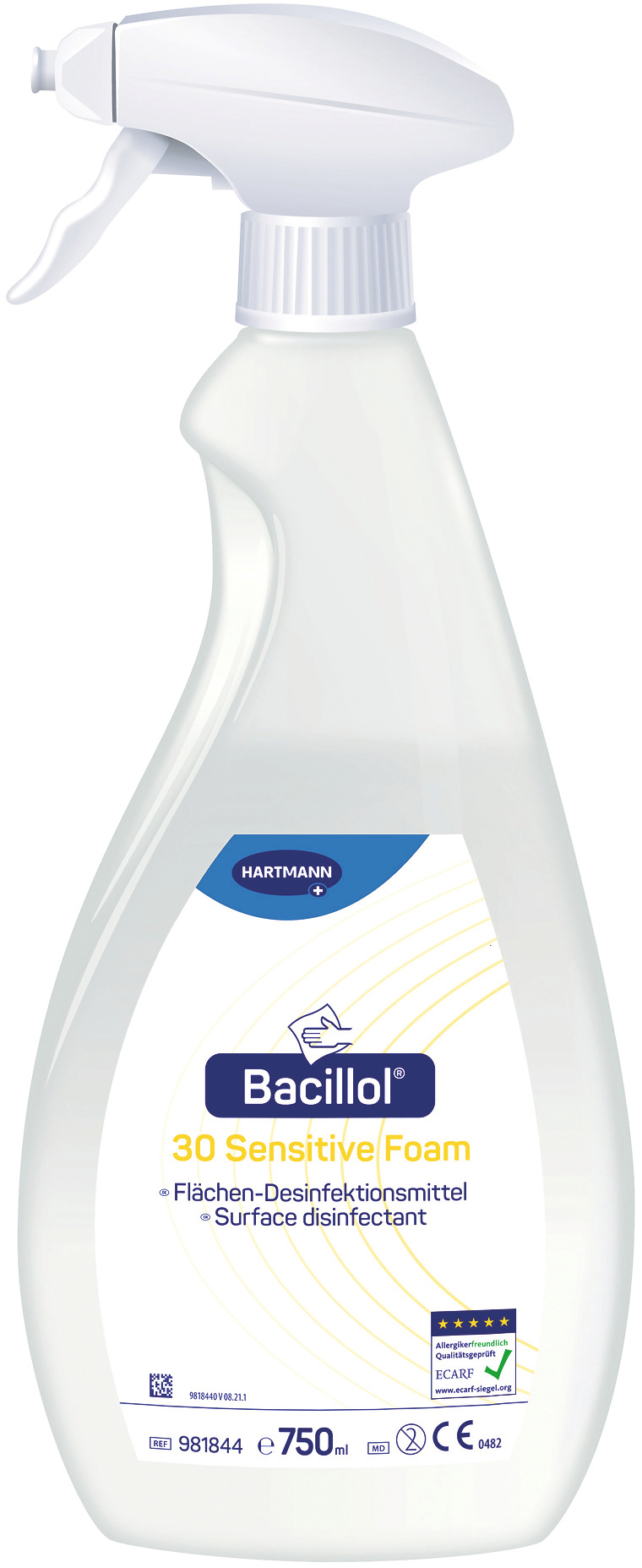 Flächendesinfektion Bacillol® 30 Sensitive Foam 0,75l