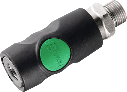 Sicherheitskupplung Einhand AG 1/4"