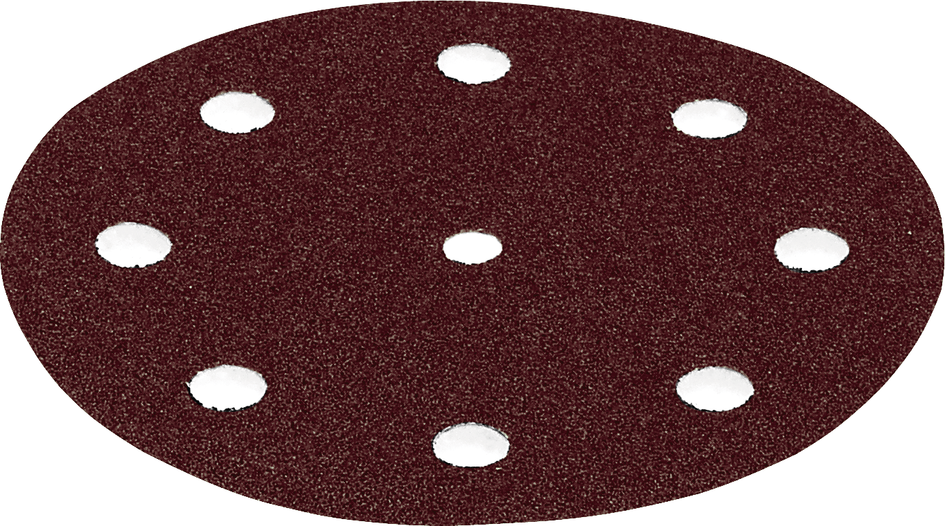 Klettschleifblatt Exzenterschleifer StickFix Rubin 2 D125mm P120