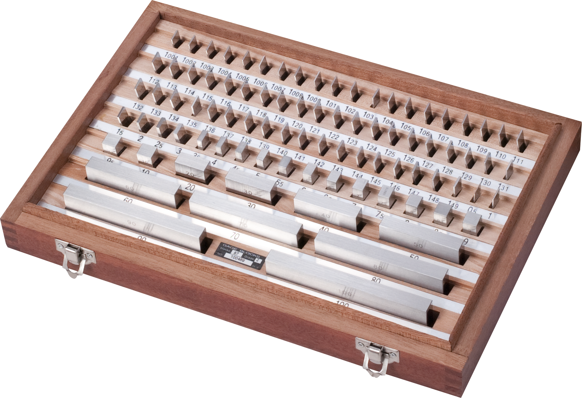 Parallelendmaß Sortiment aus Stahl DIN861 Güte 2 47-teilig Parallelendmaß Sortiment aus Stahl DIN861 Güte 2 47-teilig