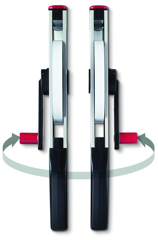 Rahmenbandmaß mit Glasfaserband gerade Rahmenform L20m B13mm