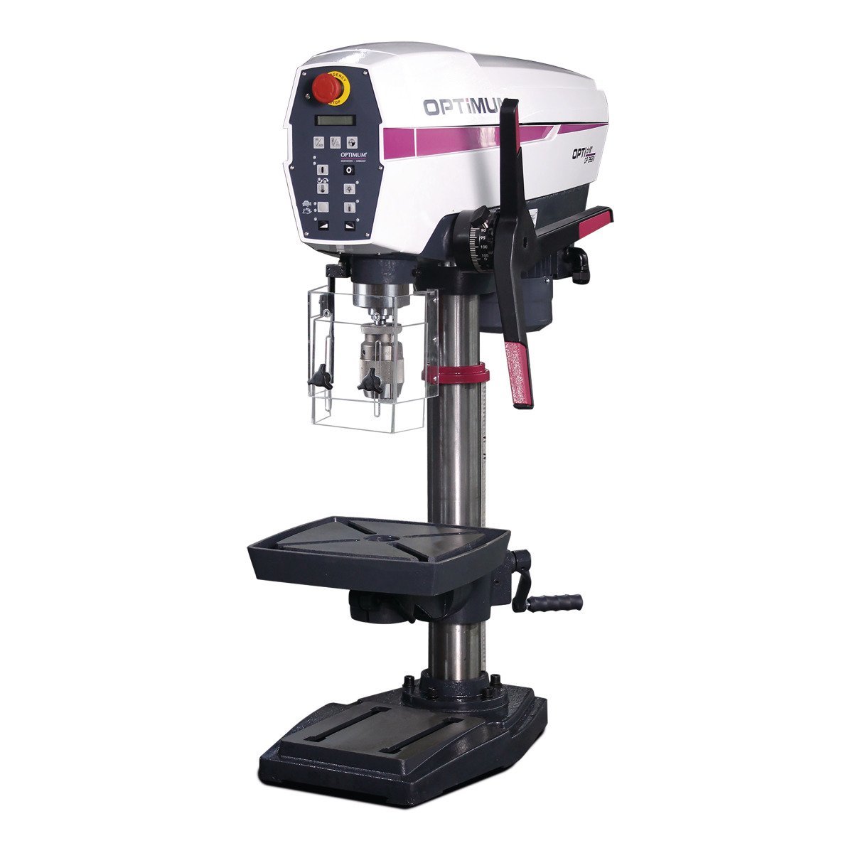 Säulenbohrmaschine Optimum OPTIdrill DP 26BV - T Aktions-Set