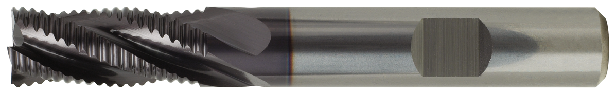 Schruppfräser VHM EYL+ Z4 HPC NRf Doppelbeschichtung DIN6527-L/6535-HB lang D6mm