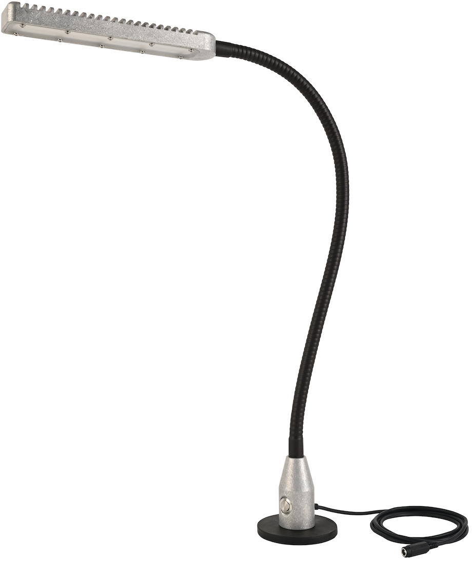 Maschinenlampe LED mit Standfuß und Magnet IP64 L850mm 2,5m Kabel 230V 10W