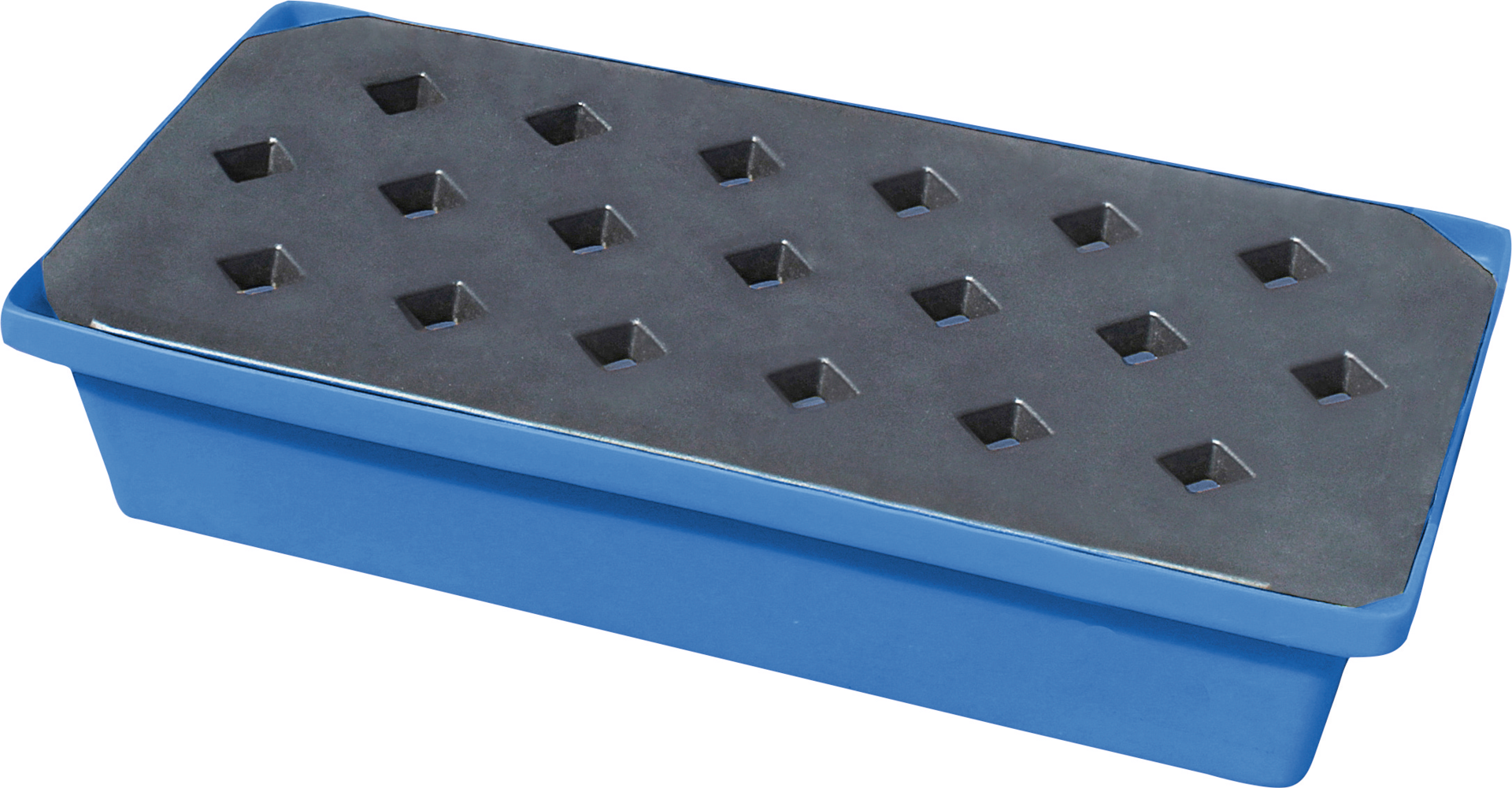 Auffangwanne PE mit Lochplatte 31L H170 x T405 x B805mm