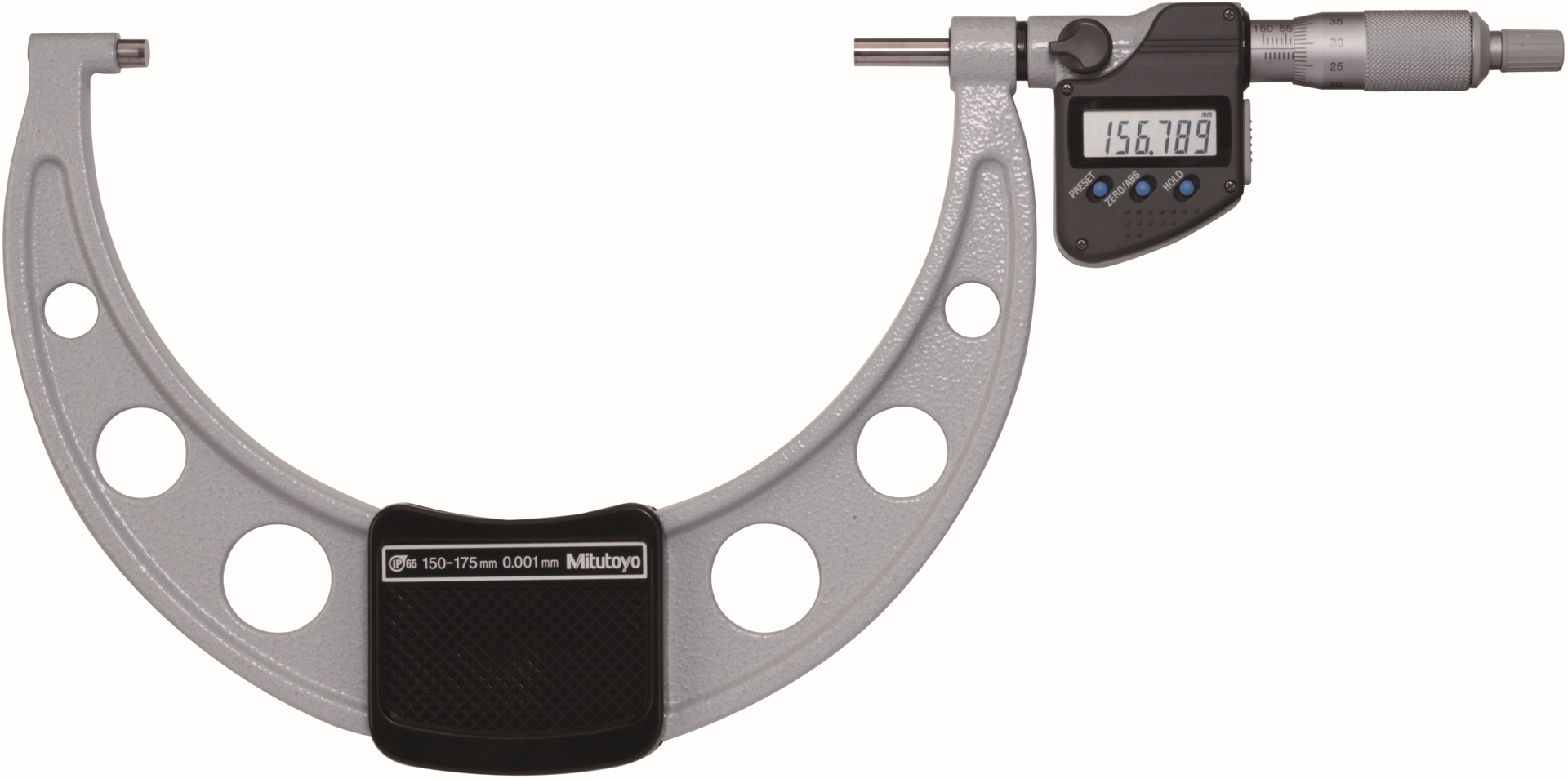 Bügelmessschraube Digital IP65 Digimatic Abl. 0,001mm DIN863-1 mit DA MB25-50mm