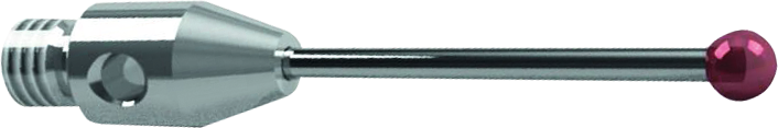 Tasteinsatz Rubin Schaft HM M3 D4,0mm L40,0mm