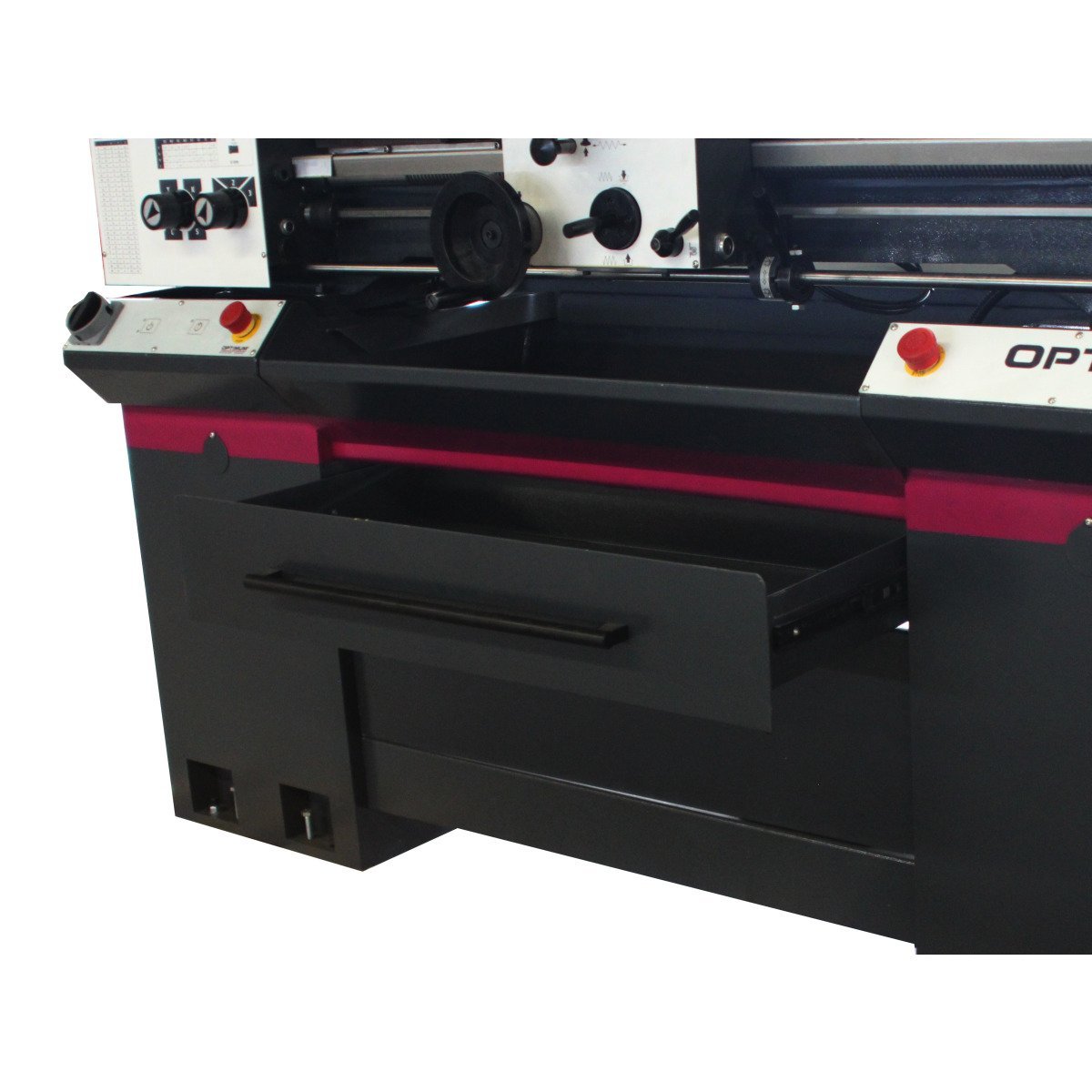 Leit- und Zugspindeldrehmaschine Optimum OPTIturn TM 3310V