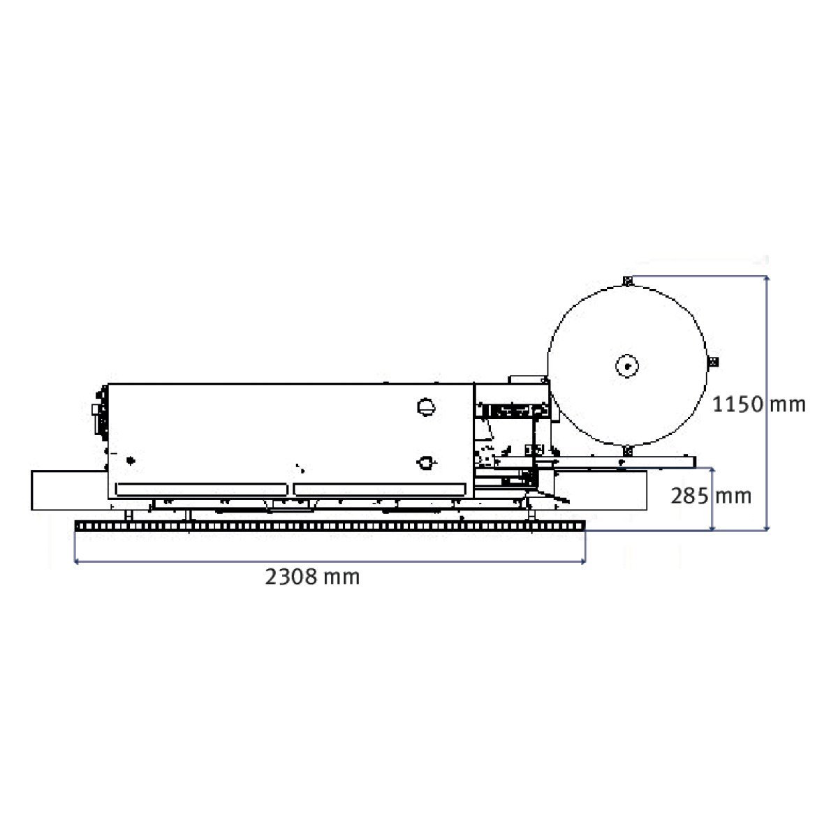 Kantenanleimmaschine Holzkraft minimax me 28t ER