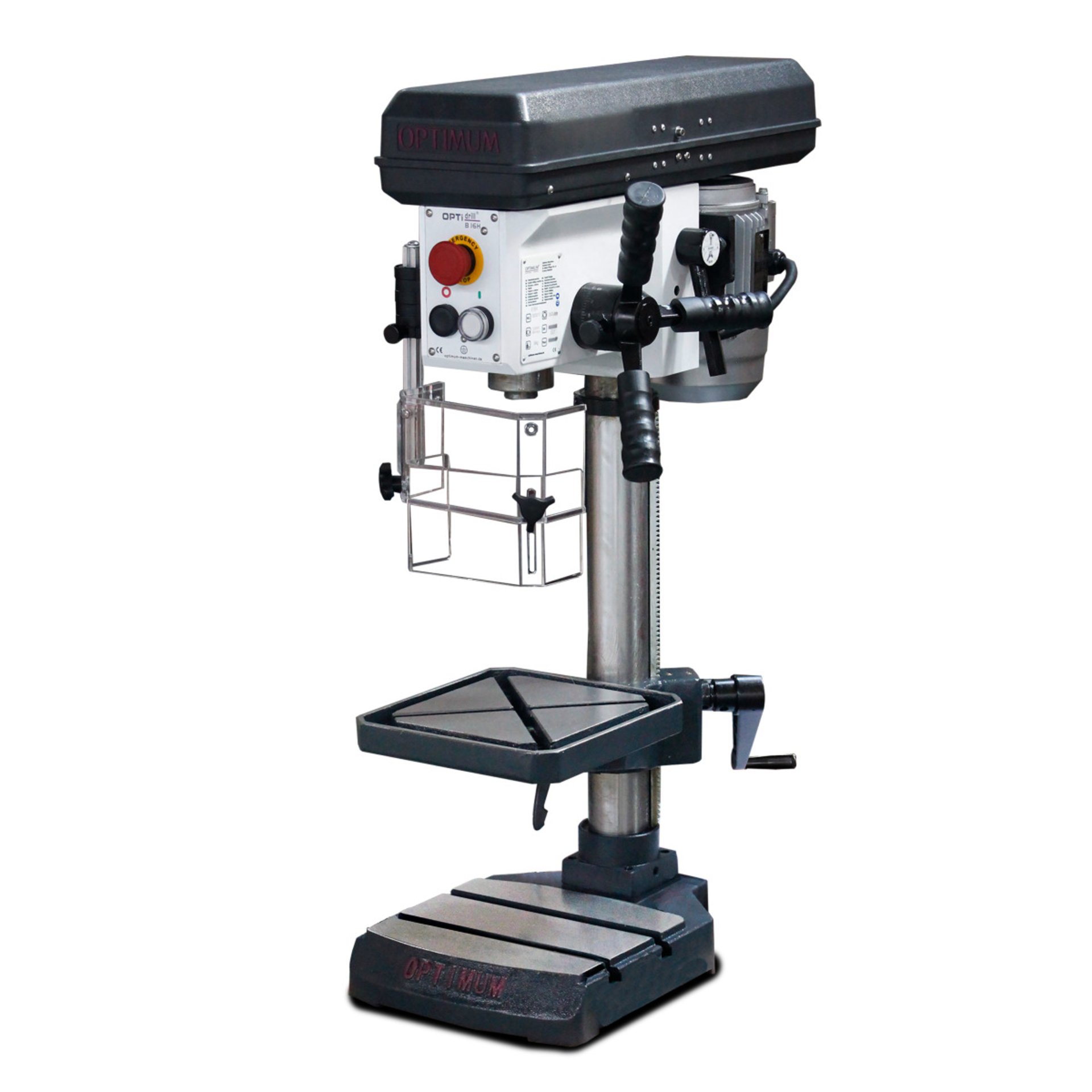 Tischbohrmaschine Optimum OPTIdrill B 16H Aktions-Set