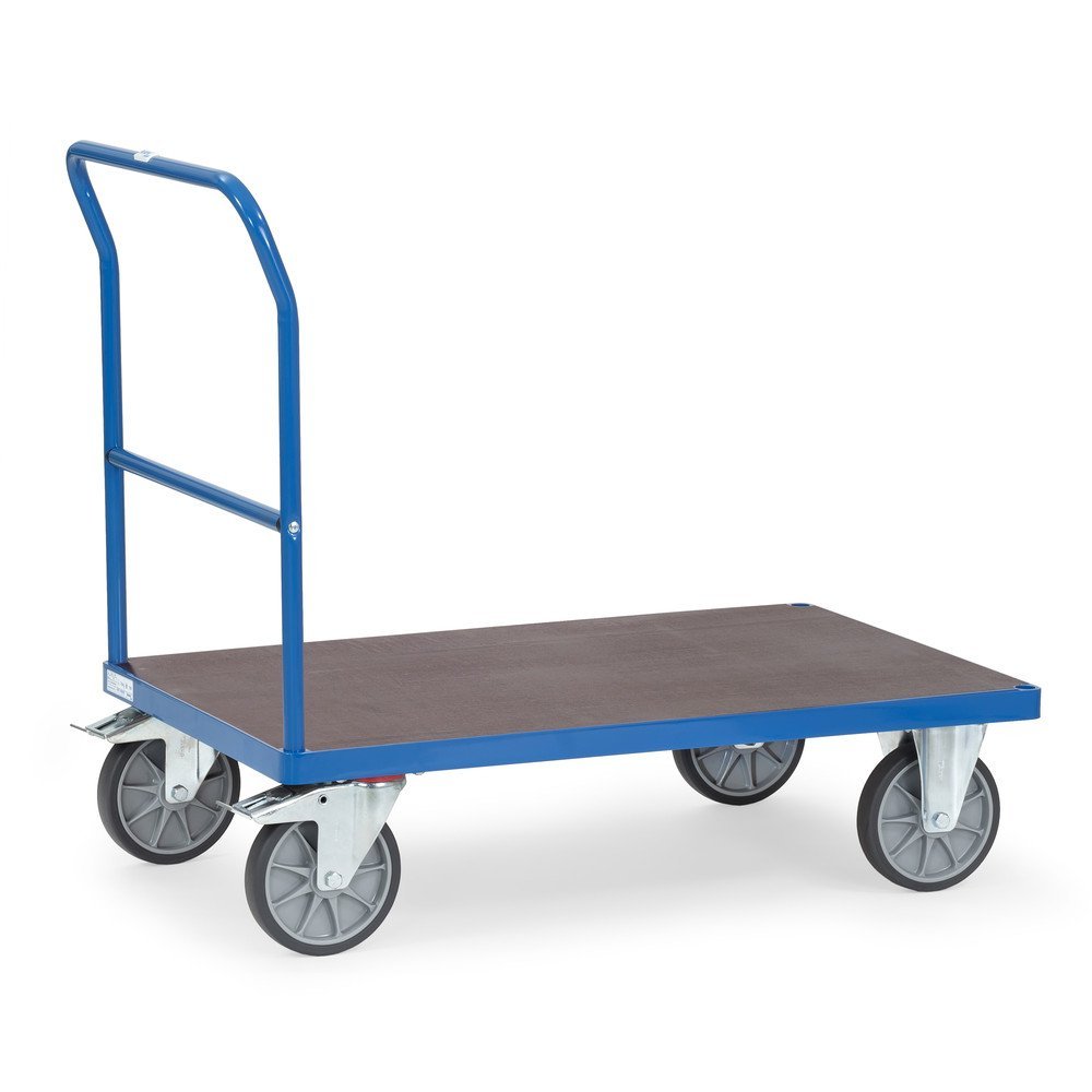 Schiebebügelwagen mit wasserfester Plattform