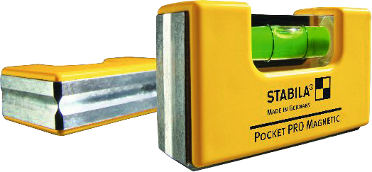 Taschenwasserwaage mit Magnet Pocket Pro Magnetic Miniformat L7cm Pocket Pro Magnetic