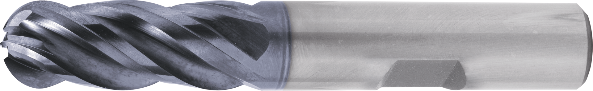 Vollradiuskopierfräser VHM YG1 Z4 HPC V7 Plus Typ N WN/DIN6535-HB D3mm