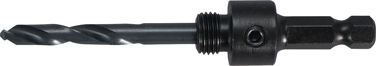 Aufnahmeschaft Lochsägen Sechskant-Adapter mit Schraubaufnahme für D14-30mm SW9,5mm