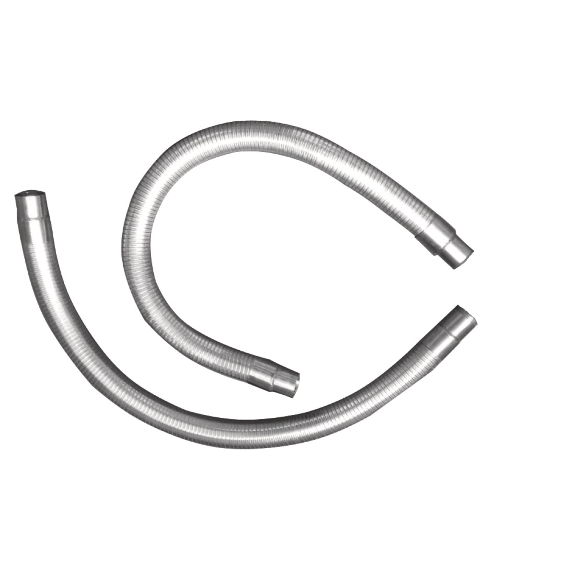 Absaugrohr Metallkraft flexibel, 2-teilig