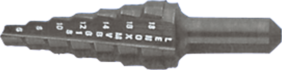 Eyltool Stufenbohrer-Bit HSSE VARI-BIT® metrisch D4-5-6-7-8-9-10-11-12mm Gr.1