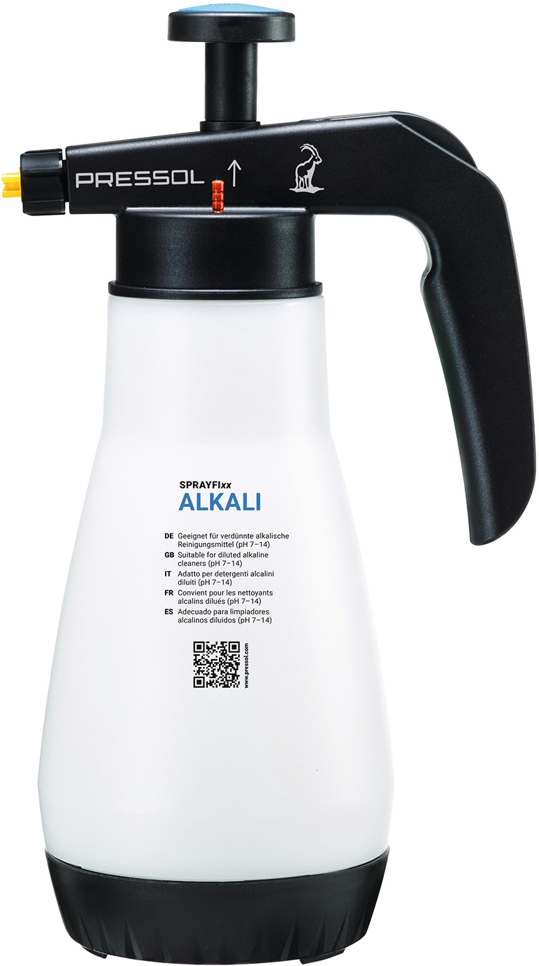 Drucksprühflasche 1,5l "SprayFixx" Typ Alkali blau