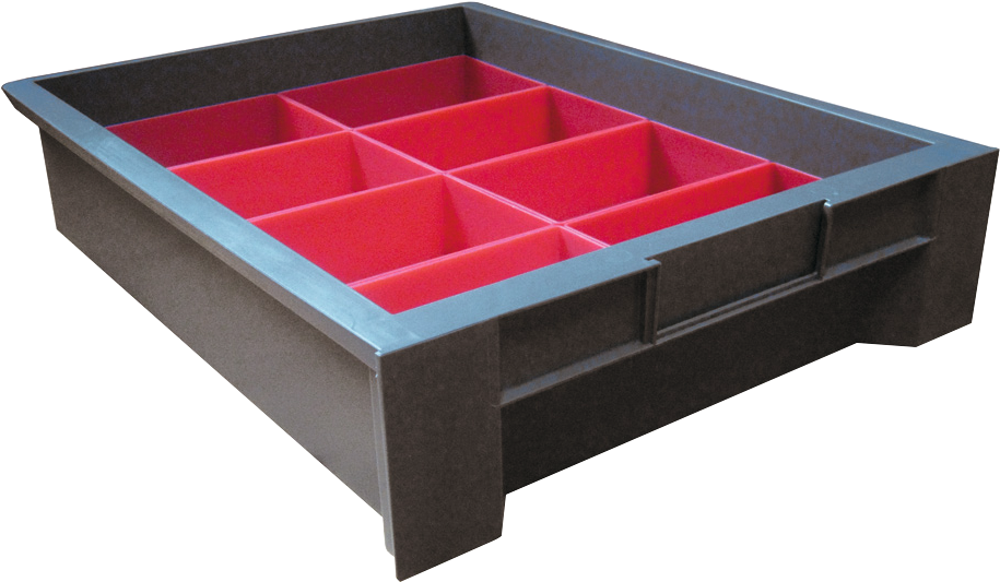 Einsatzkasten Werkstattschränke mit Kunststoffschubladen 160x106x54mm