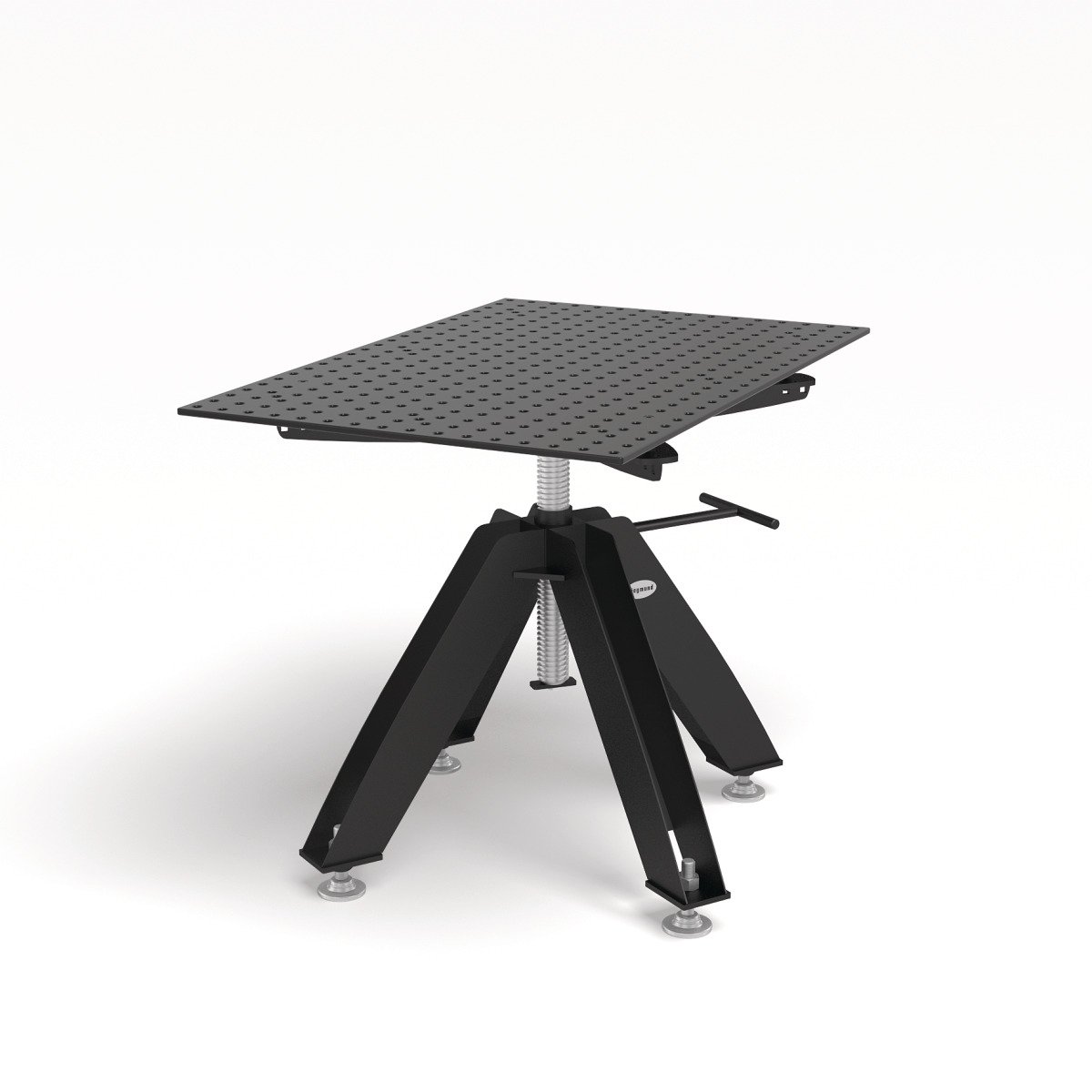 Drehtisch höhenverstellbar Schweisskraft stationär inklusive Lochplatte 1200x800x12