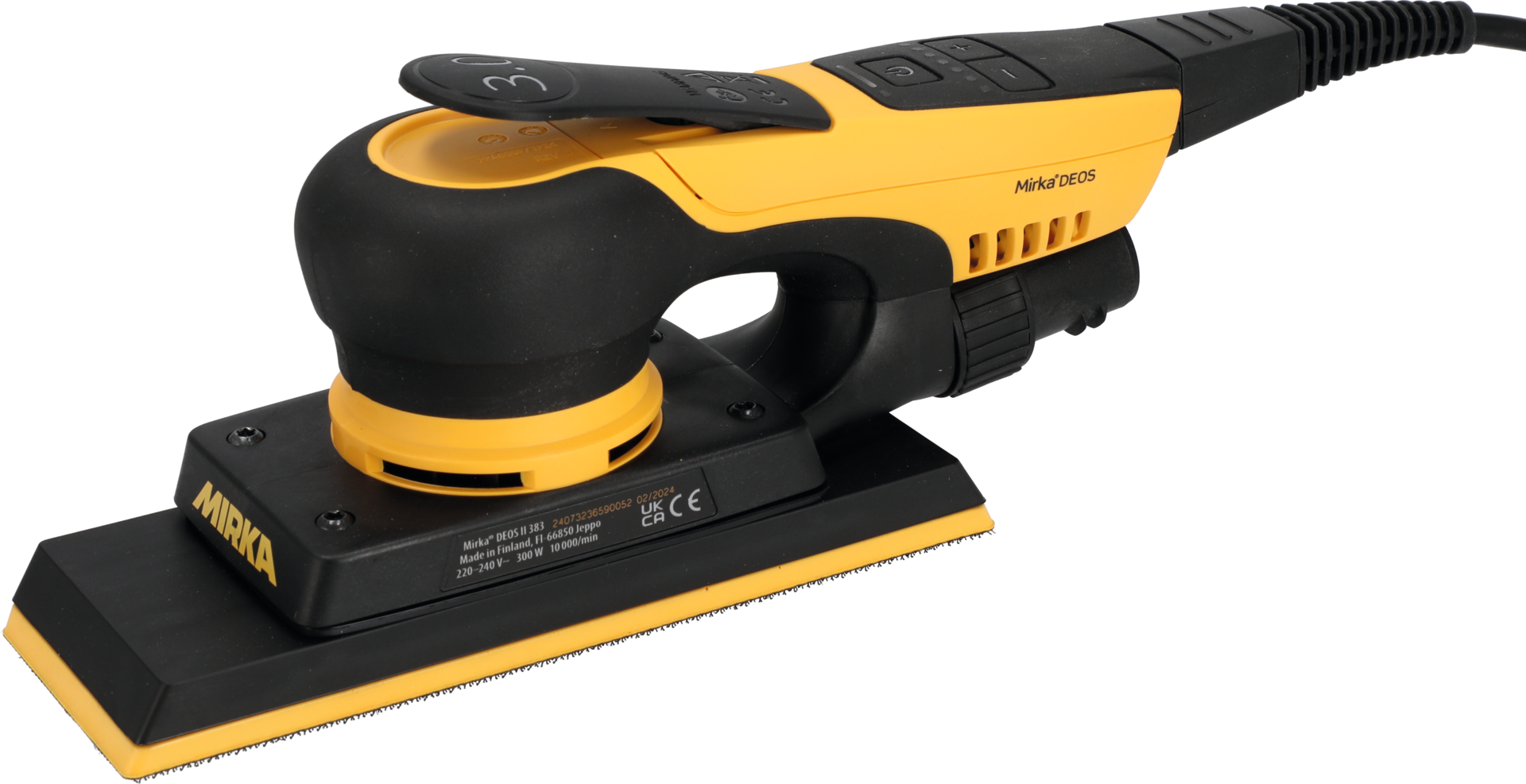 Schwingschleifer DEOS II 383 "Rutscher" 70x198mm Hub 3mm Schwingschleifer DEOS II 383 "Rutscher" 70x198mm Hub 3mm