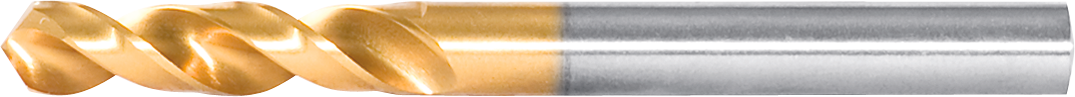 Spiralbohrer kurz HSSE TiN Typ GU 118° DIN1897 D4,9mm