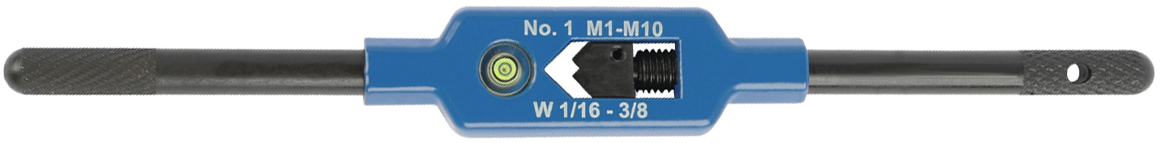 Windeisen verstellbar mit Rundlibelle 2-5mm L130mm DIN1814/DIN352 M1-8 Gr. 0