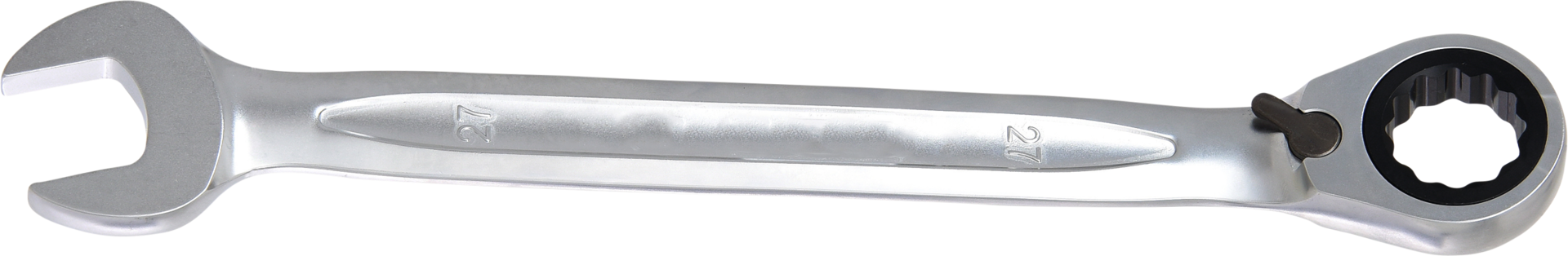 Ringmaulschlüssel Ratsche umschaltbar 72 Zähne 387Nm L247mm SW19mm