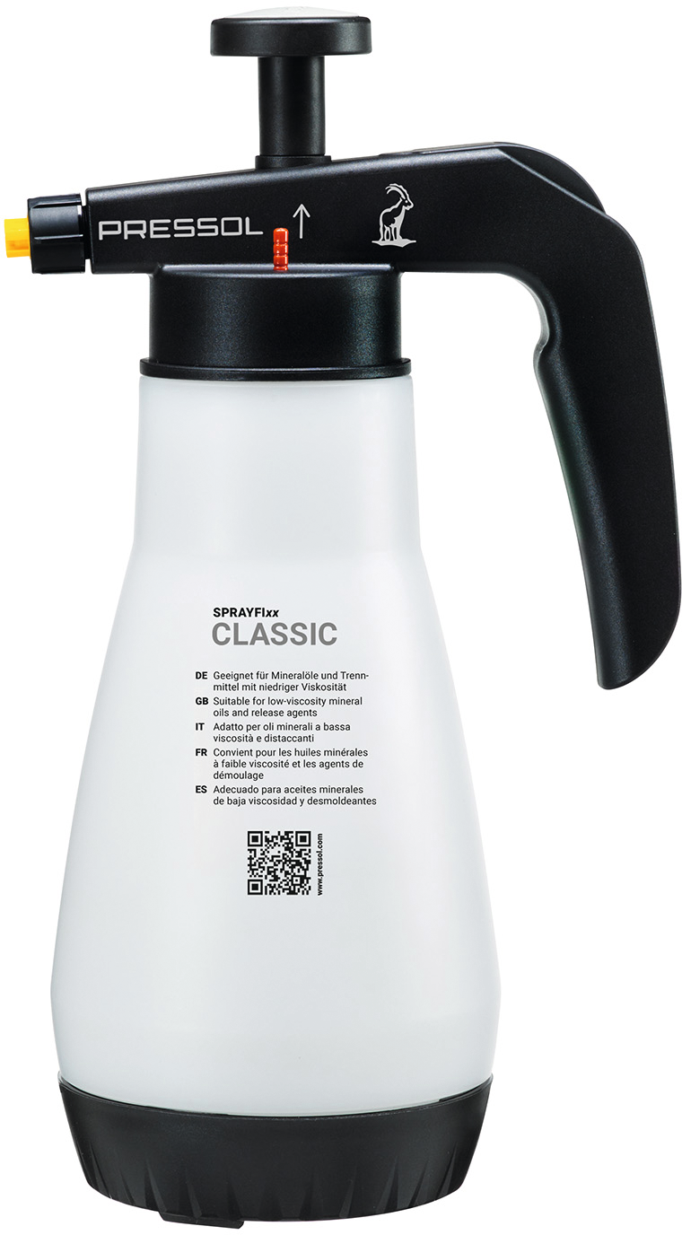 Drucksprühflasche 1,5l "SprayFixx" Typ Classic grau
