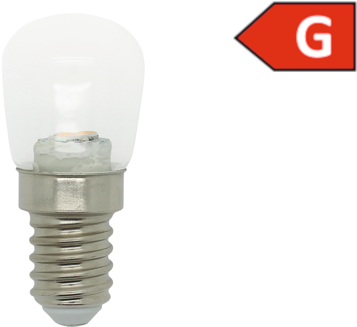 Sparlampe LED E14 160 Lumen Birnenform klar 2W