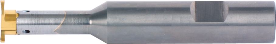 Simtek Zirkular-Nutenfräser mit VHM-Schaft, Schneidkreis Ø 21,7 mm