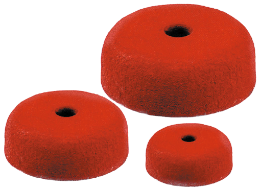 Flachtopfmagnet AlNiCo mit Bohrung 30N H7,5 x D19,1mm