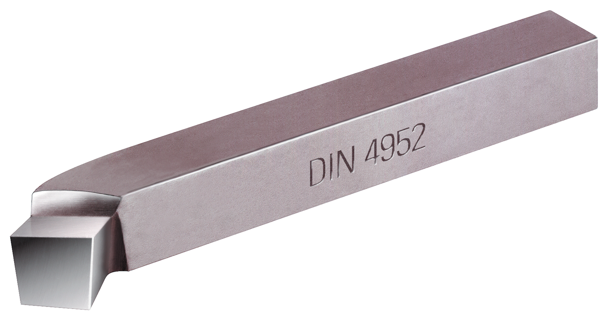 Gebogener Drehmeißel HSSE rechts DIN4952 L140mm S16mm